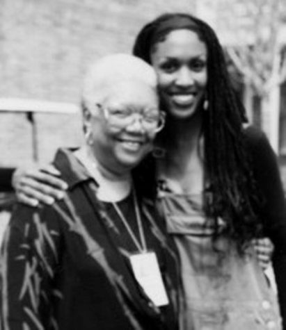 Lucille Clifton (left) and Sidney. Photo courtesy of Sidney Clifton
